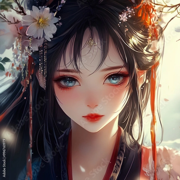 Obraz beautiful woman