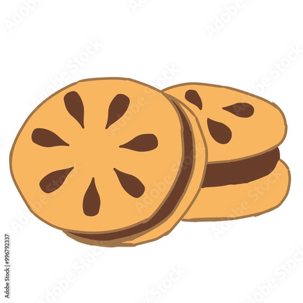 Obraz chocolate cookie