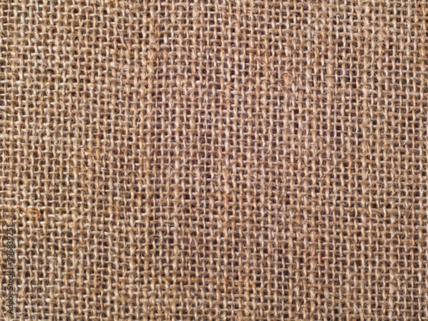 Fototapeta Abstract background burlap fabric surface