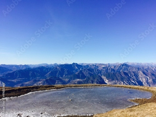 Obraz lago in montagna