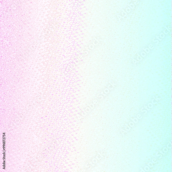 Fototapeta Nice light pink and light blue gradient designer square background, Suitable for greetings, birthday, valentines, anniversary, banner, poster, events, business and variou design works