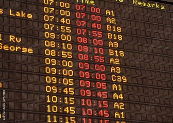 Fototapeta vancouver airport sign