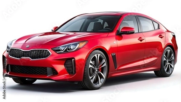 Fototapeta The best car models, a mix of classics, modern performance vehicles, and luxury options