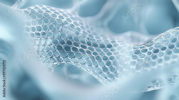 Fototapeta Abstract Geometric Pattern: Futuristic Design