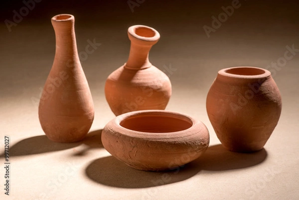 Obraz terracotta pots