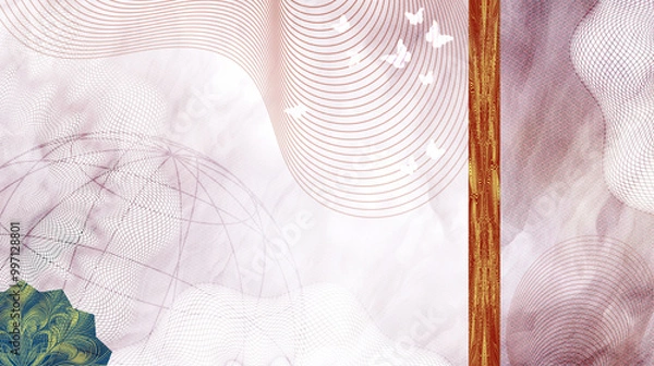 Obraz Modern Banknote Pattern