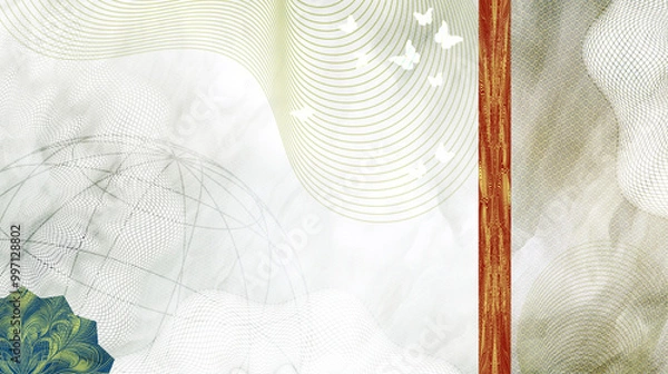 Obraz Modern Banknote Pattern