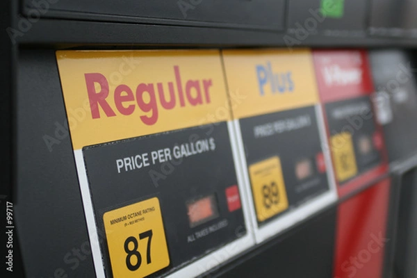 Fototapeta gas pump