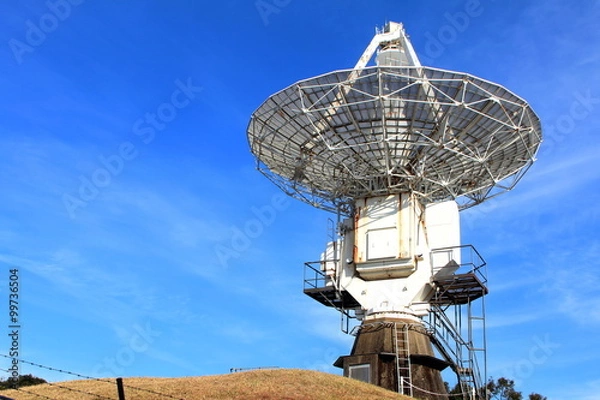 Obraz 内之浦宇宙空間観測所のパラボラアンテナ