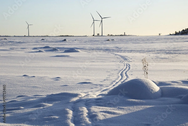 Fototapeta Wind power stations 2
