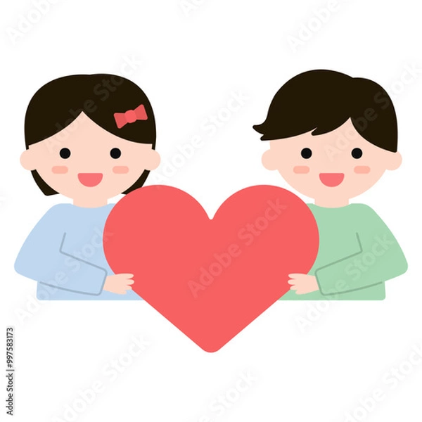 Obraz couple heart
