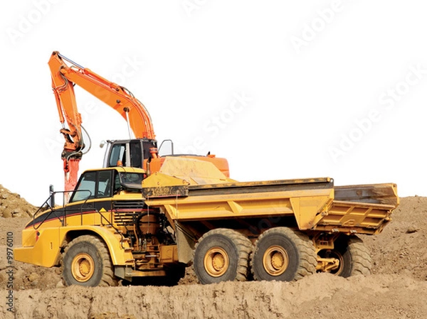 Obraz Large dump truck