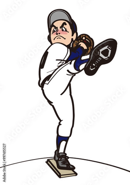 Obraz 火の玉投手