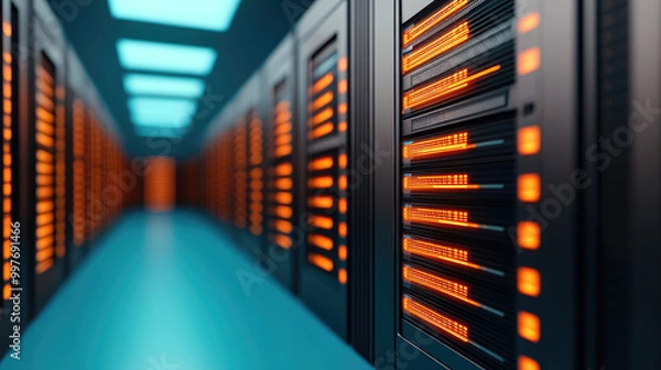 Fototapeta Explore an innovative big data visualization concept set against a dynamic technology backdrop, showcasing modern data analysis techniques for enhanced insights.