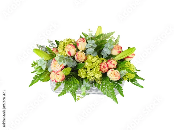 Obraz Flower Image on Transparent Background