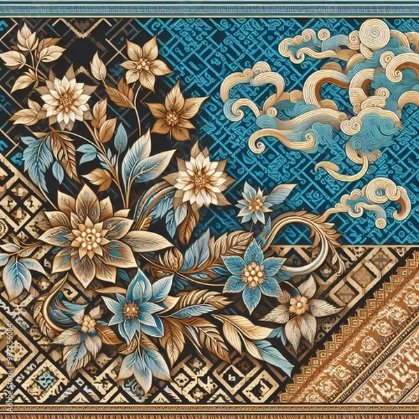 Fototapeta Batik Art