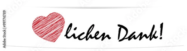 Obraz Herzlichen Dank