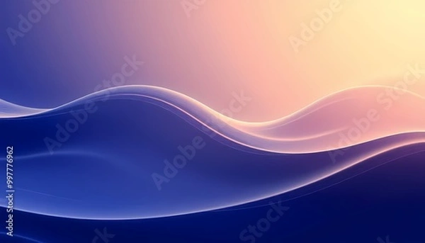 Obraz abstract blue wave background