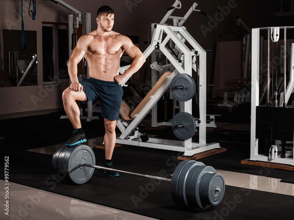 Obraz Strong bodybuilder