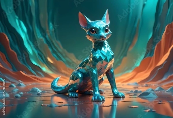 Obraz dragon in the sky