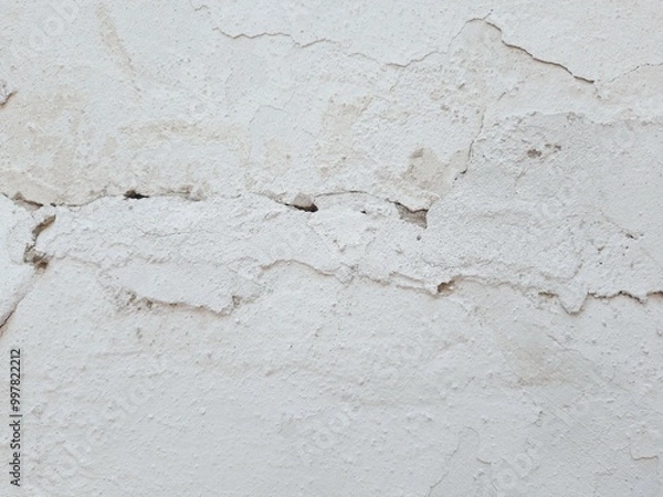 Fototapeta White cement texture abstract background.