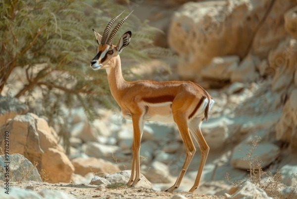 Fototapeta impala in the zoo