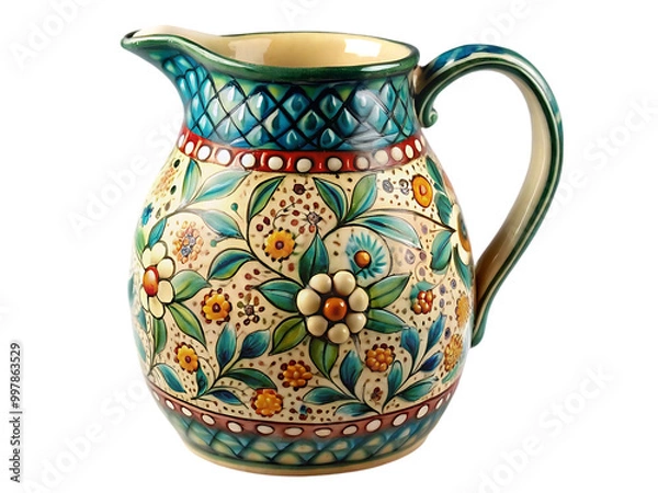 Fototapeta Jug Pitcher Colourful
