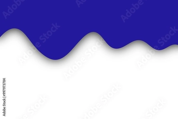 Fototapeta abstract blue background with waves