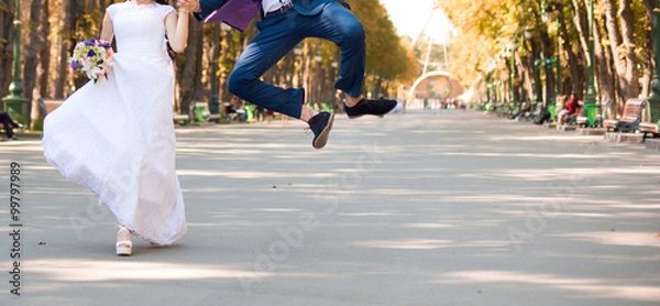 Fototapeta wedding couple