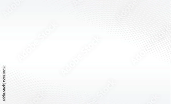 Obraz Abstract halftone design of circle background.