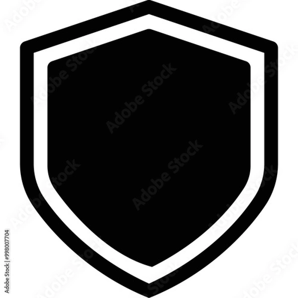 Obraz Simple vector icon shield