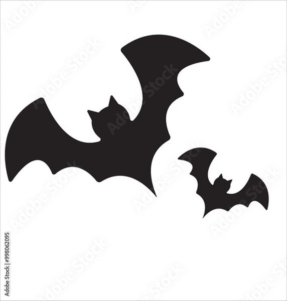 Fototapeta Halloween icon set. Halloween themed vector illustration icons, patterns	