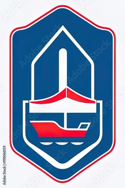 Fototapeta Logo Yacht Club