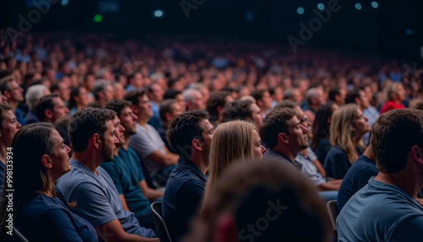 Obraz Audience Engaged in a Live Event