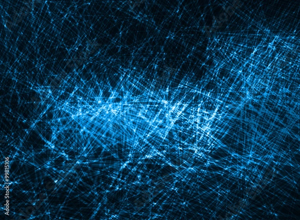 Fototapeta Blue grunge background easy editable