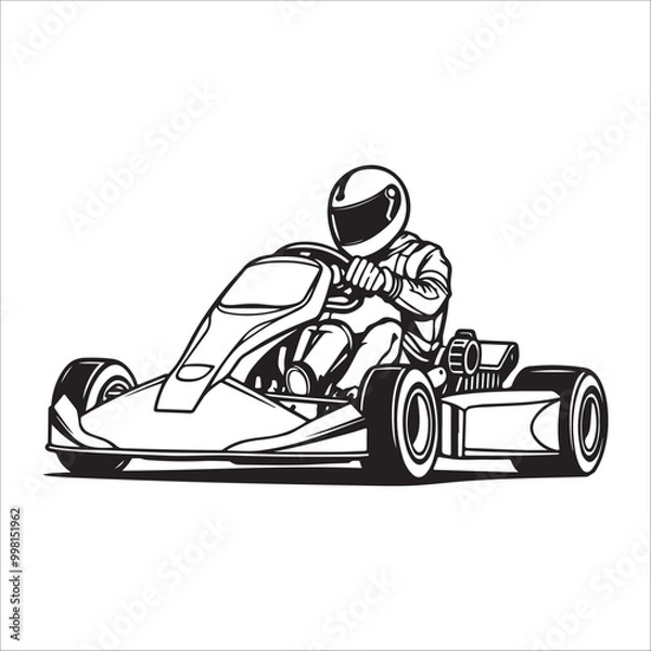 Obraz car symbol logo template, stylized vector silhouette, black car silhouette on white background. Vector collection.