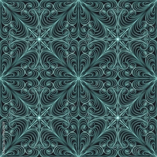Obraz seamless floral pattern