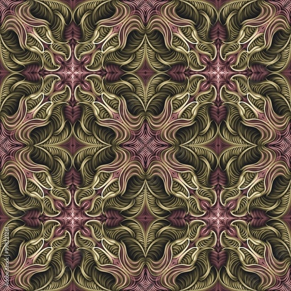 Obraz seamless pattern with flowers