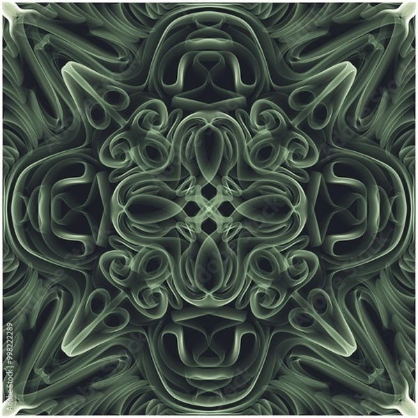 Obraz abstract pattern with flowers