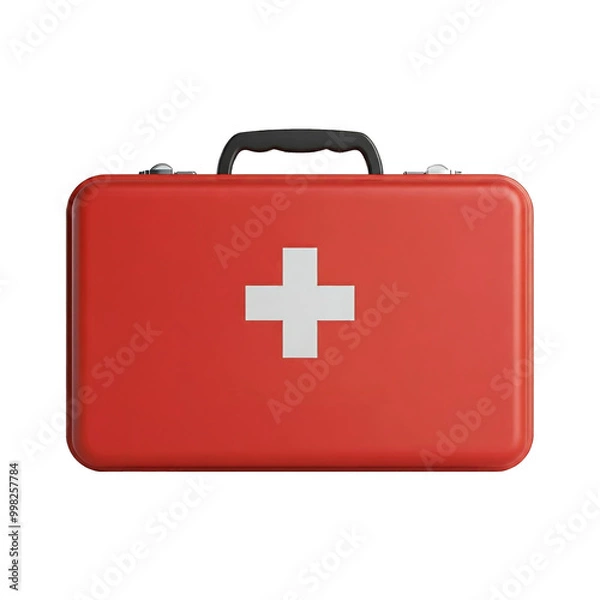 Obraz first aid kit isolated