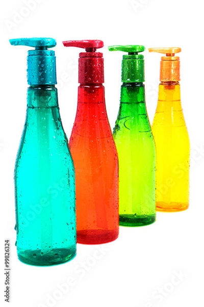 Obraz Color full plastic bottle