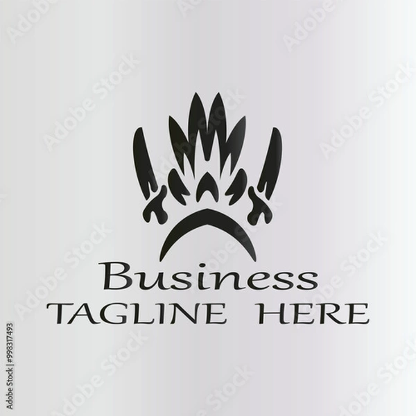 Obraz man logo design free download