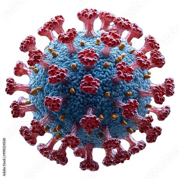 Fototapeta Microscopic view of the virus.