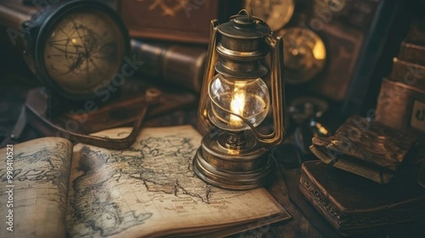 Fototapeta The history section takes readers on a journey through time, exploring significant events and figures from the past.