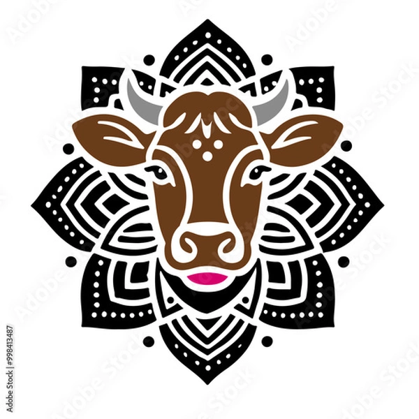 Obraz Kuhkopf-Mandala