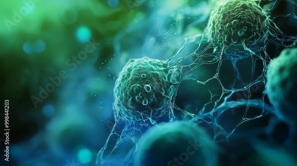 Fototapeta Abstract Cellular Structure
