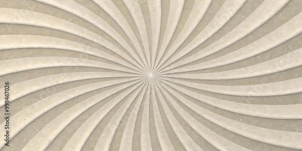 Obraz 3d modern sand rotate toward the center minimalistic background