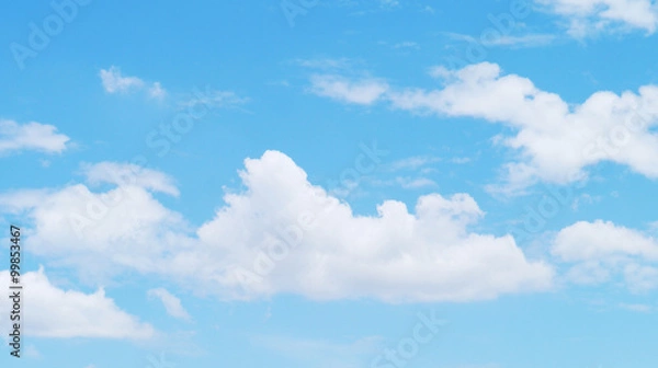 Obraz Cloud blue sky .