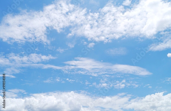 Fototapeta Cloud blue sky .
