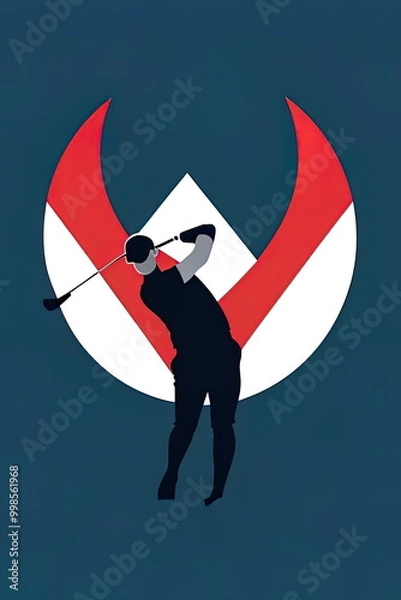 Fototapeta Golf Club Logo
